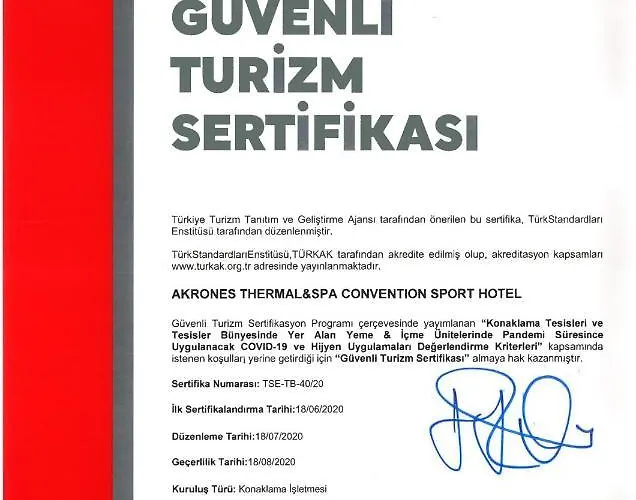 Hotel Akrones Thermal Convention Sport Afyonkarahisar